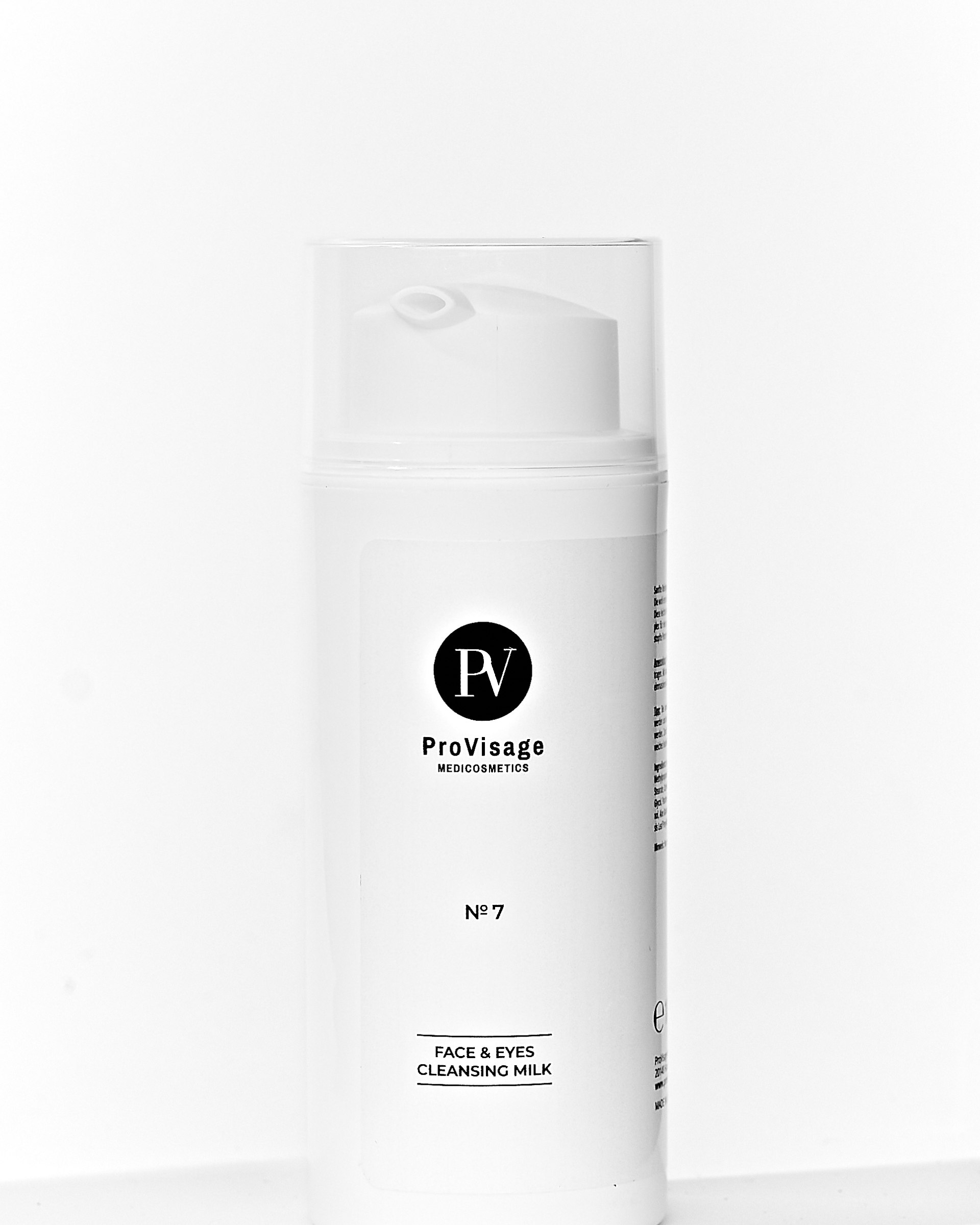 Skincare product, cleansing milk bottle